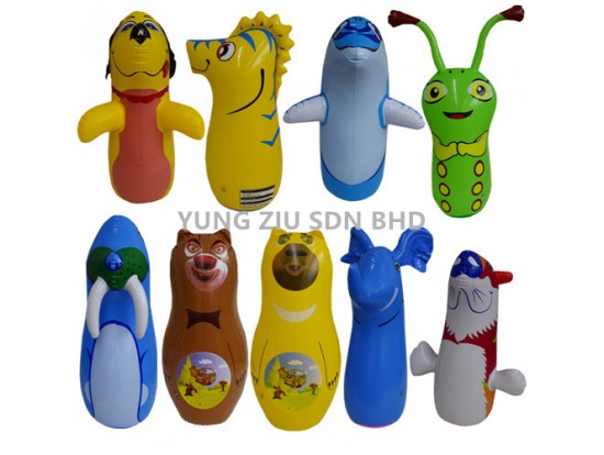 (1PCS)45CM CARTOON INFLATABLE TUMBLER